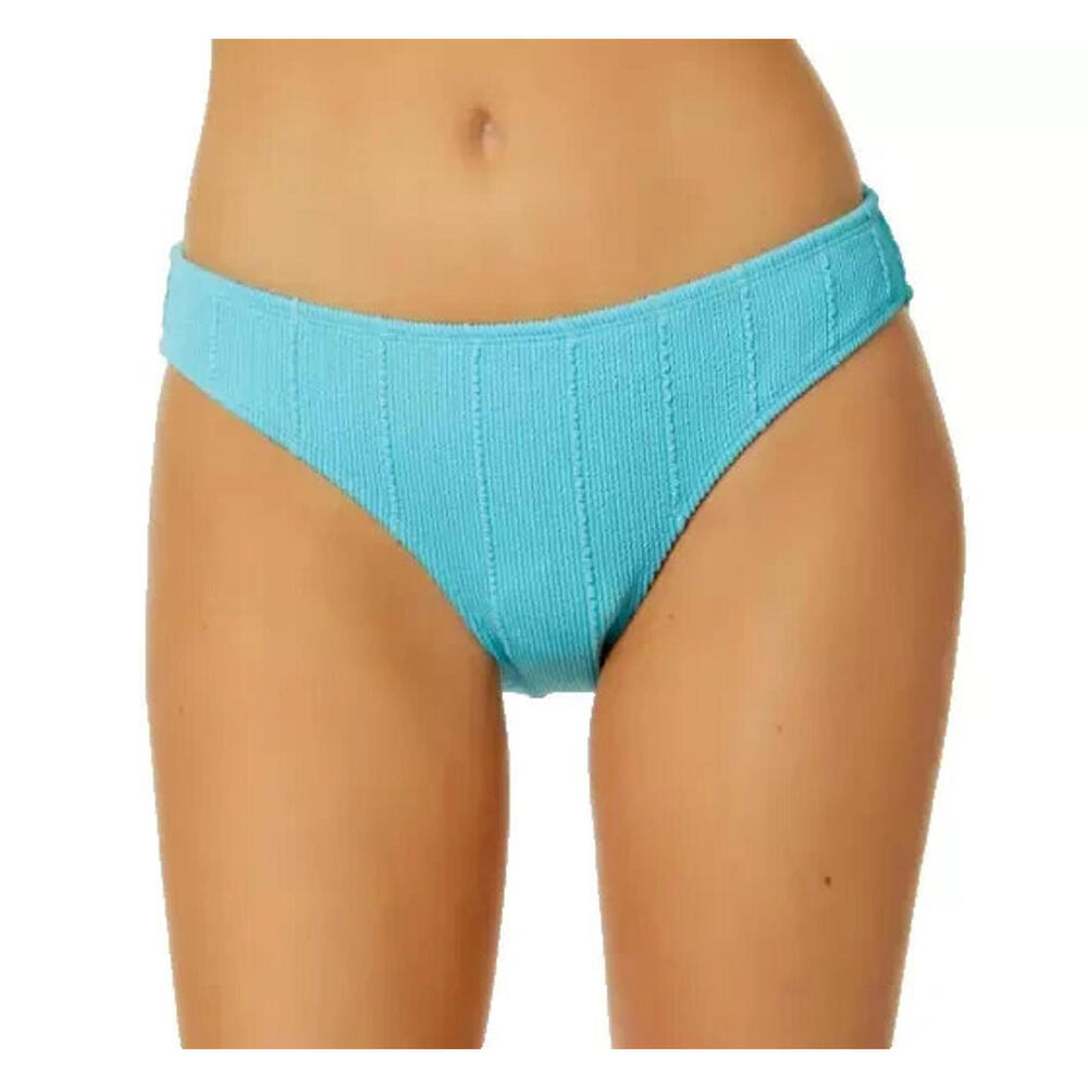 Salt + Cove Juniors Bikini Swim Bottoms Popcorn Ribbed Hipster textured size L